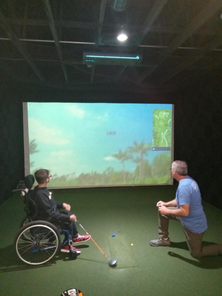 Golf Indoors at Back 9 - January