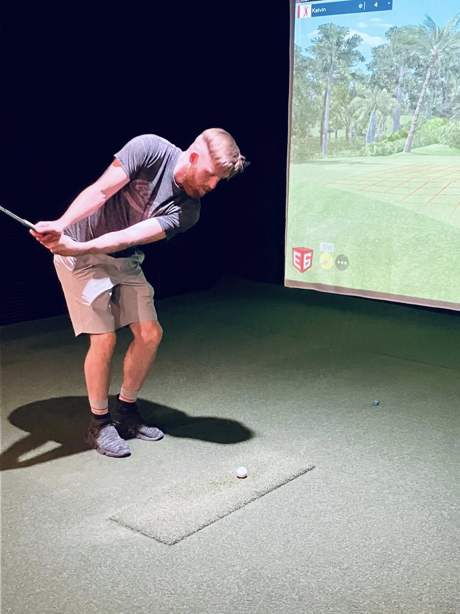 Golf Indoors at Back 9 - February