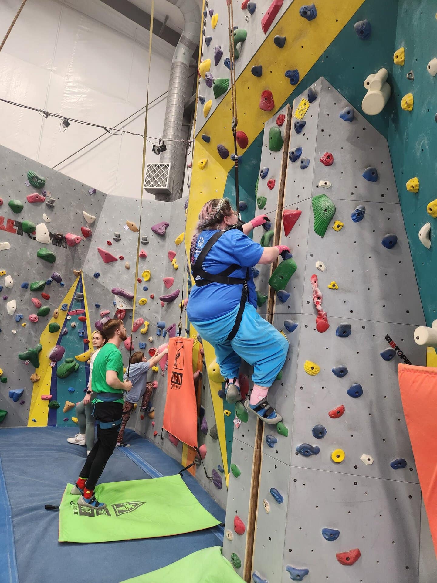 Climbing - October afternoon